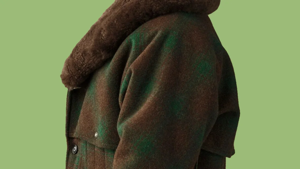 Filson’s Timber/Pine Mackinaw Packer Coat Adds Shearling and a Weather-Ready Cape