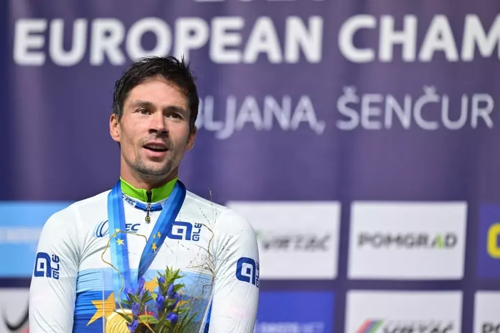 Roglič Takes European Time Trial Gold at Home as Reusser Sets Women’s Record
